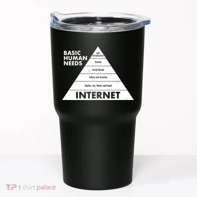 Basic Human Needs Pyramid  Tumbler
