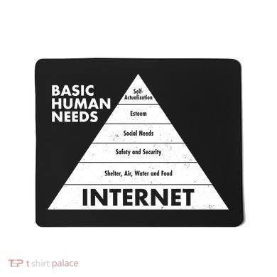 Basic Human Needs Pyramid  Mousepad