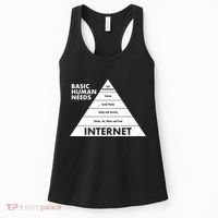 Basic Human Needs Pyramid  Women's Tank Top thumb 0