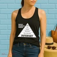 Basic Human Needs Pyramid  Women's Tank Top thumb 2