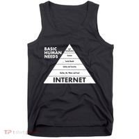 Basic Human Needs Pyramid  Tank Top thumb 0