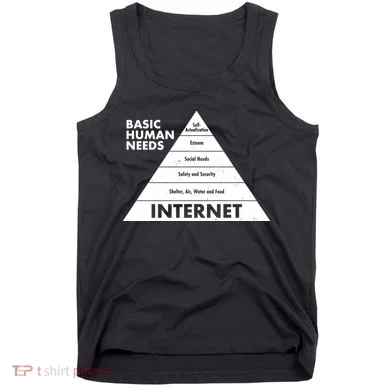 Basic Human Needs Pyramid  Tank Top