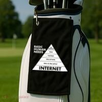 Basic Human Needs Pyramid  Golf Towel thumb 2