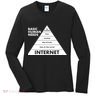 Basic Human Needs Pyramid Women's Long Sleeve Shirt