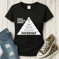 Basic Human Needs Pyramid  Women's T-Shirt thumb 3
