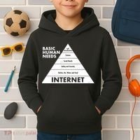 Basic Human Needs Pyramid  Kids Hoodie thumb 2