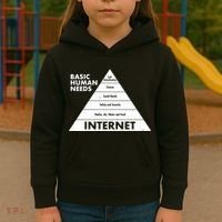 Basic Human Needs Pyramid  Kids Hoodie thumb 3