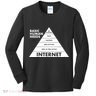 Basic Human Needs Pyramid Kids Long Sleeve Shirt