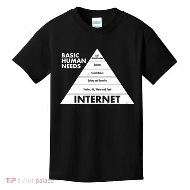 Basic Human Needs Pyramid  Kids T-Shirt