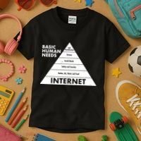 Basic Human Needs Pyramid  Kids T-Shirt thumb 3
