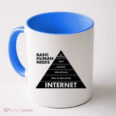 Basic Human Needs Pyramid  Coffee Mug