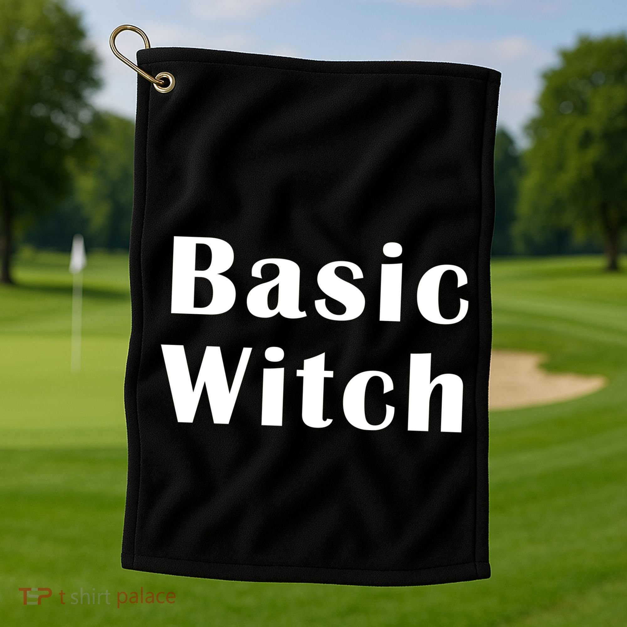 Basic Witch Golf Towel