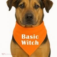 Basic Witch USA-Made Doggie Bandana thumb 1