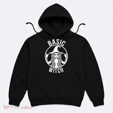 Basic Witch Funny Halloween Hoodie