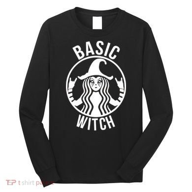 Basic Witch Funny Halloween Long Sleeve Shirt