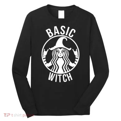 Basic Witch Funny Halloween Long Sleeve Shirt