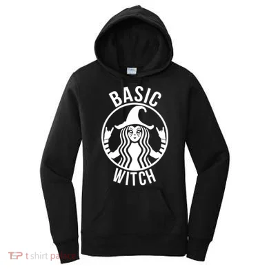 Basic Witch Funny Halloween Women's Hoodie