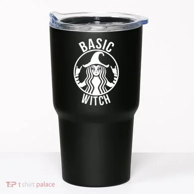 Basic Witch Funny Halloween Tumbler