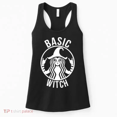 Basic Witch Funny Halloween Women's Tank Top