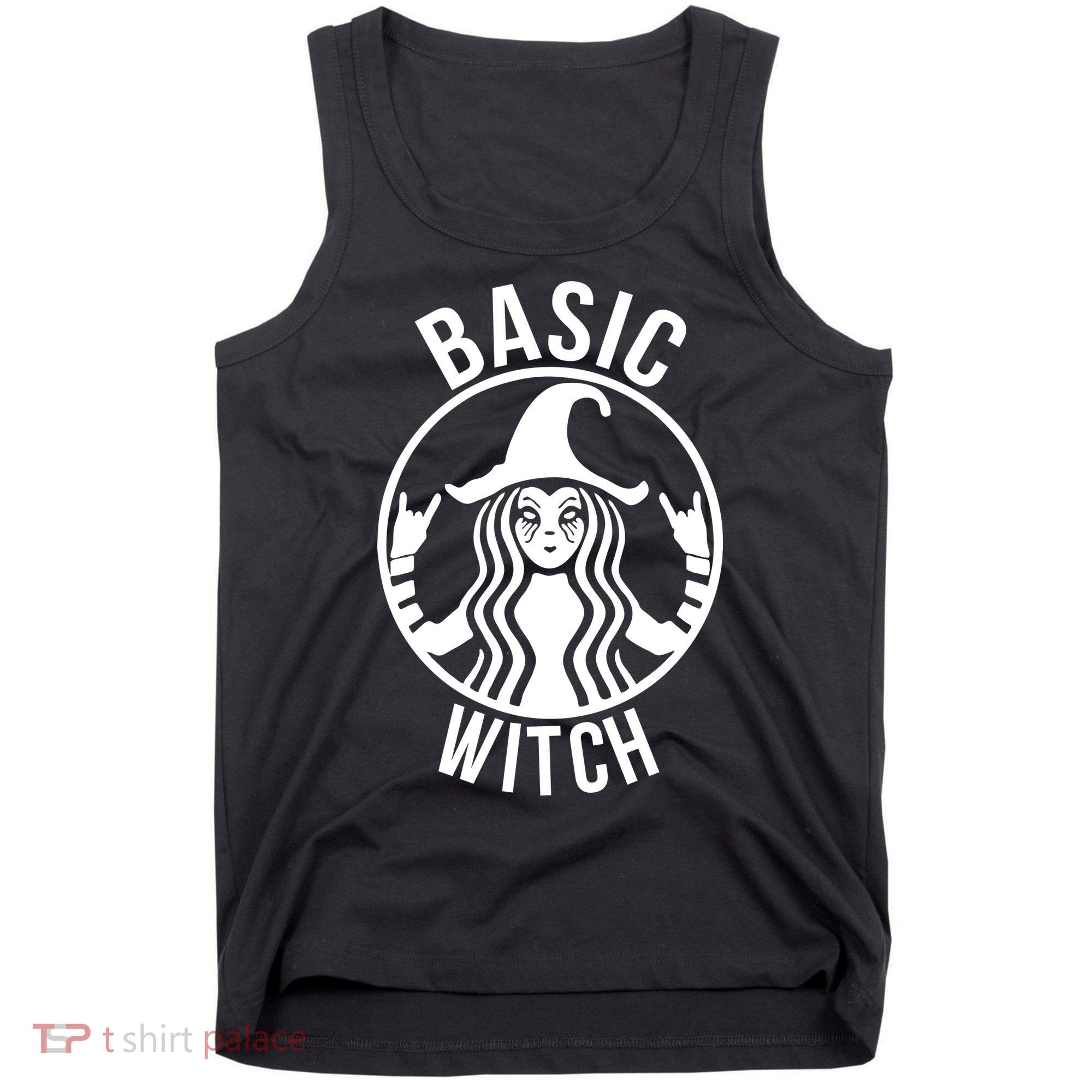 Basic Witch Funny Halloween Tank Top