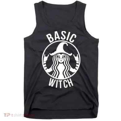 Basic Witch Funny Halloween Tank Top