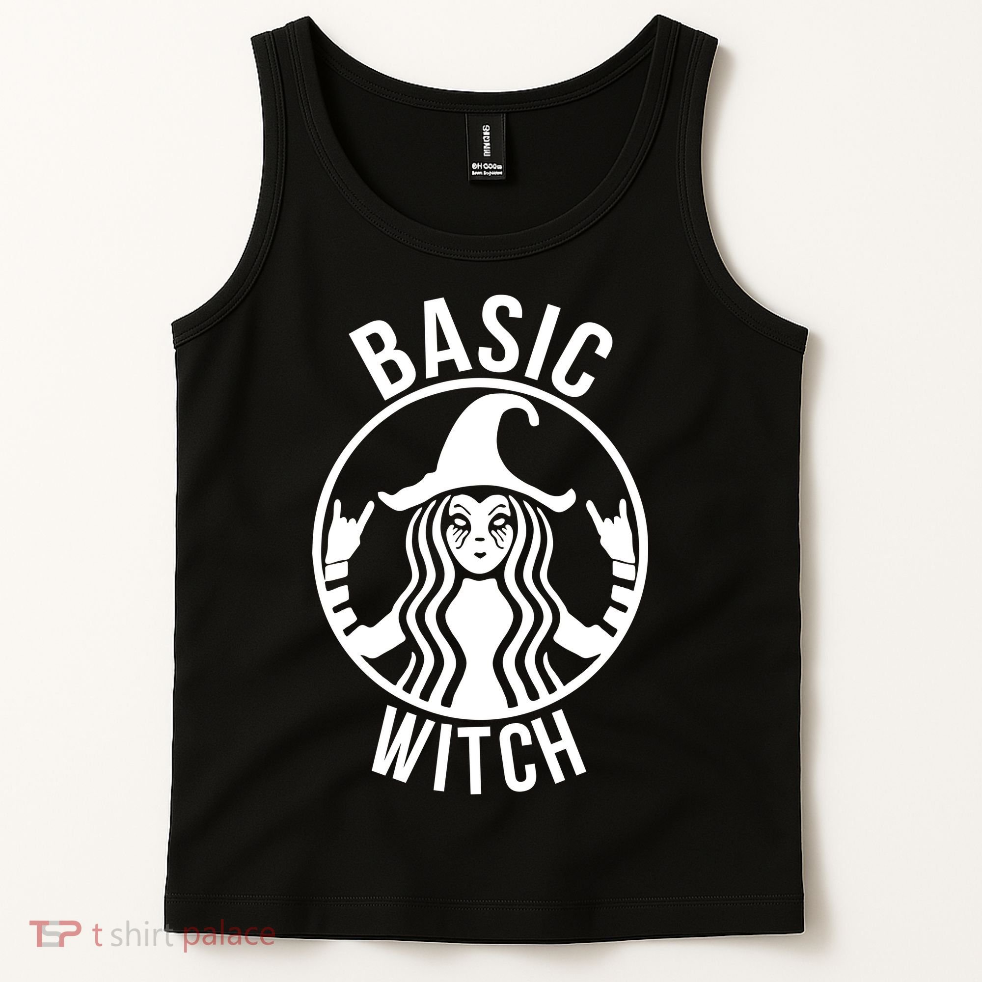 Basic Witch Funny Halloween Tank Top