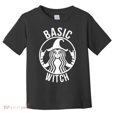 Basic Witch Funny Halloween Toddler T-Shirt