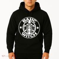 Basic Witch Parody Funny Halloween Hoodie thumb 2