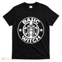 Basic Witch Parody Funny Halloween T-Shirt thumb 0