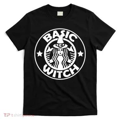 Basic Witch Parody Funny Halloween T-Shirt