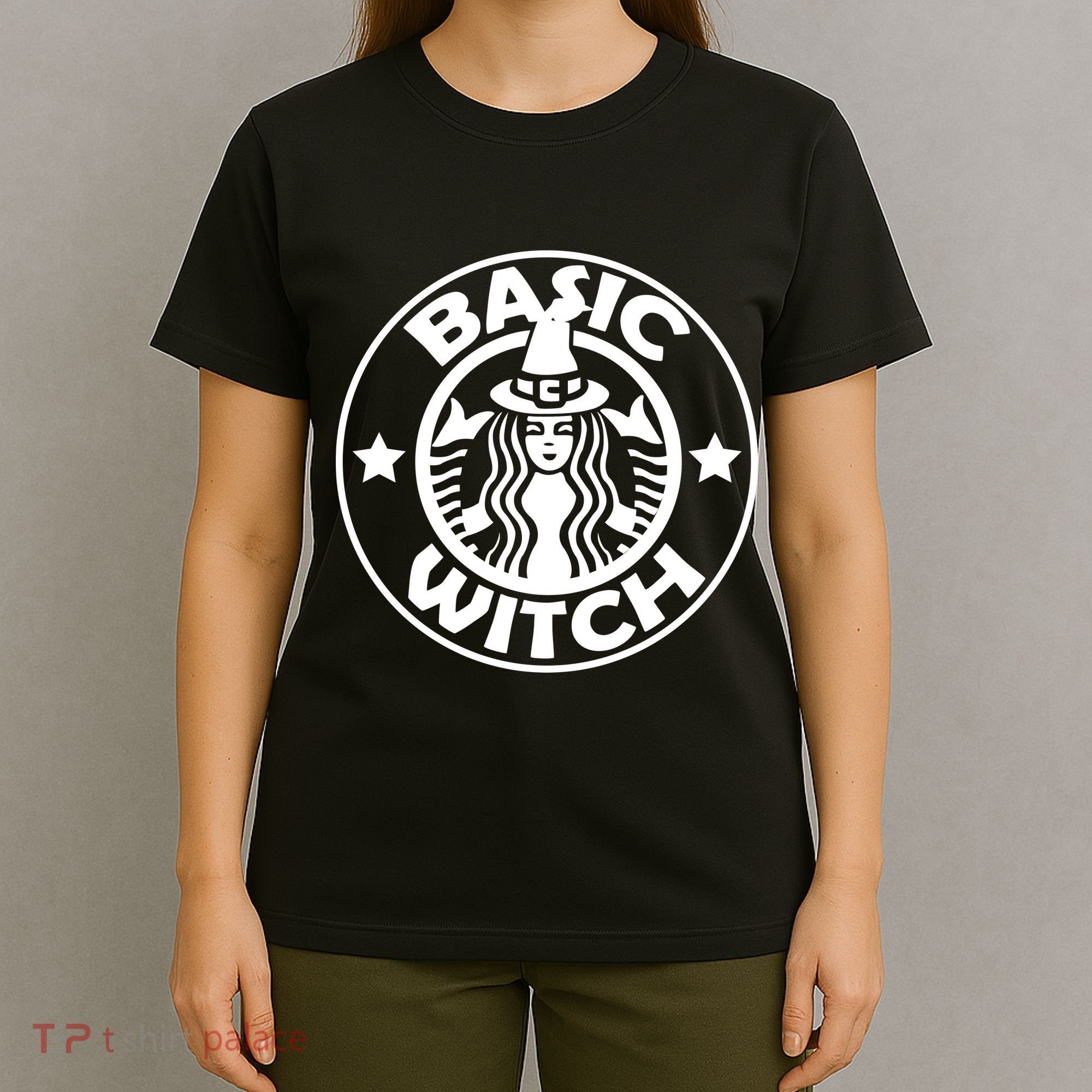 Basic Witch Parody Funny Halloween T-Shirt