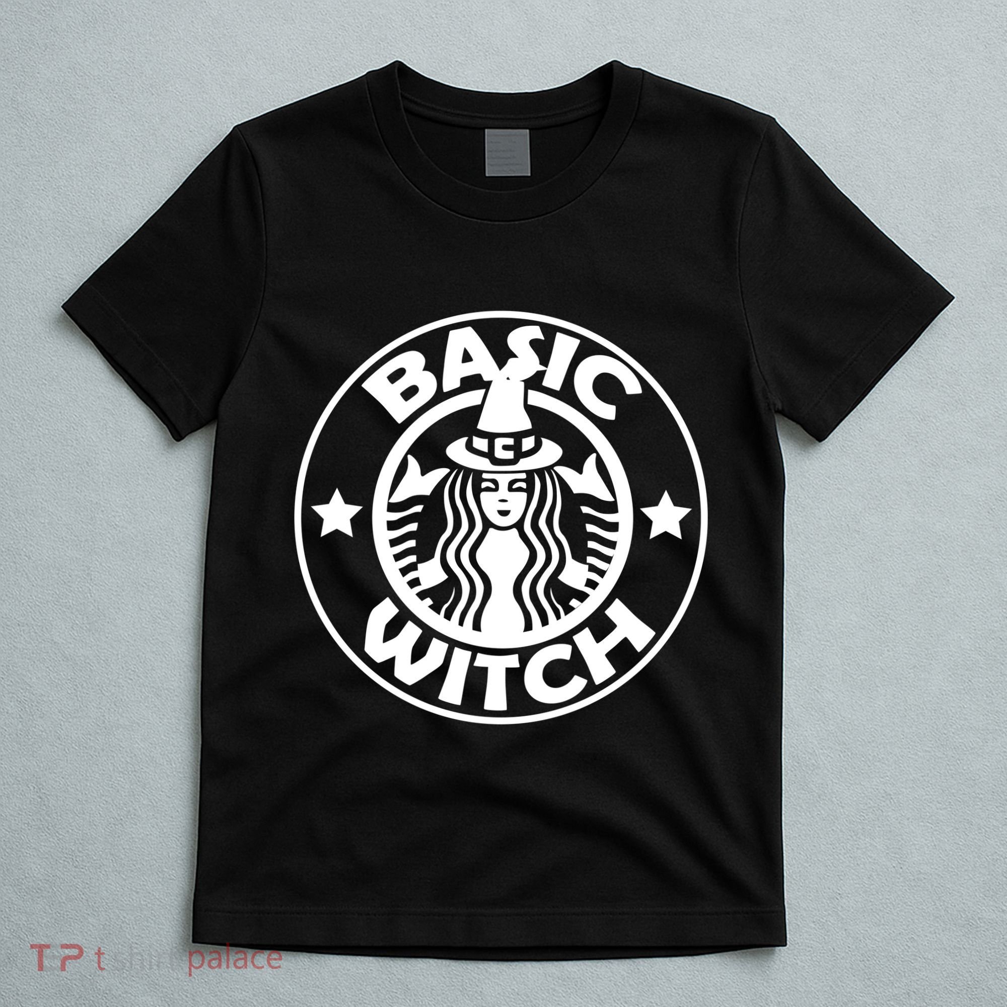 Basic Witch Parody Funny Halloween T-Shirt