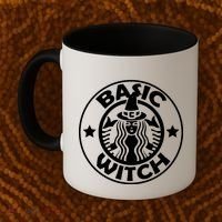 Basic Witch Parody Funny Halloween Coffee Mug thumb 2