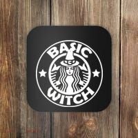 Basic Witch Parody Funny Halloween Coaster thumb 0