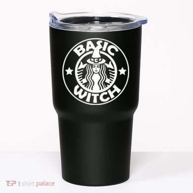 Basic Witch Parody Funny Halloween Tumbler