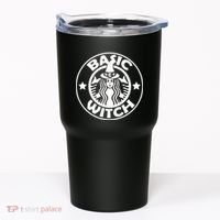 Basic Witch Parody Funny Halloween Tumbler thumb 0