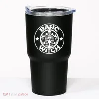 Basic Witch Parody Funny Halloween Tumbler thumb 0