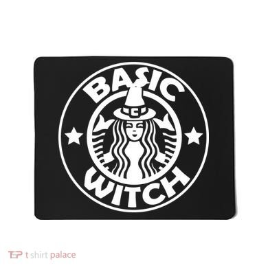 Basic Witch Parody Funny Halloween Mousepad