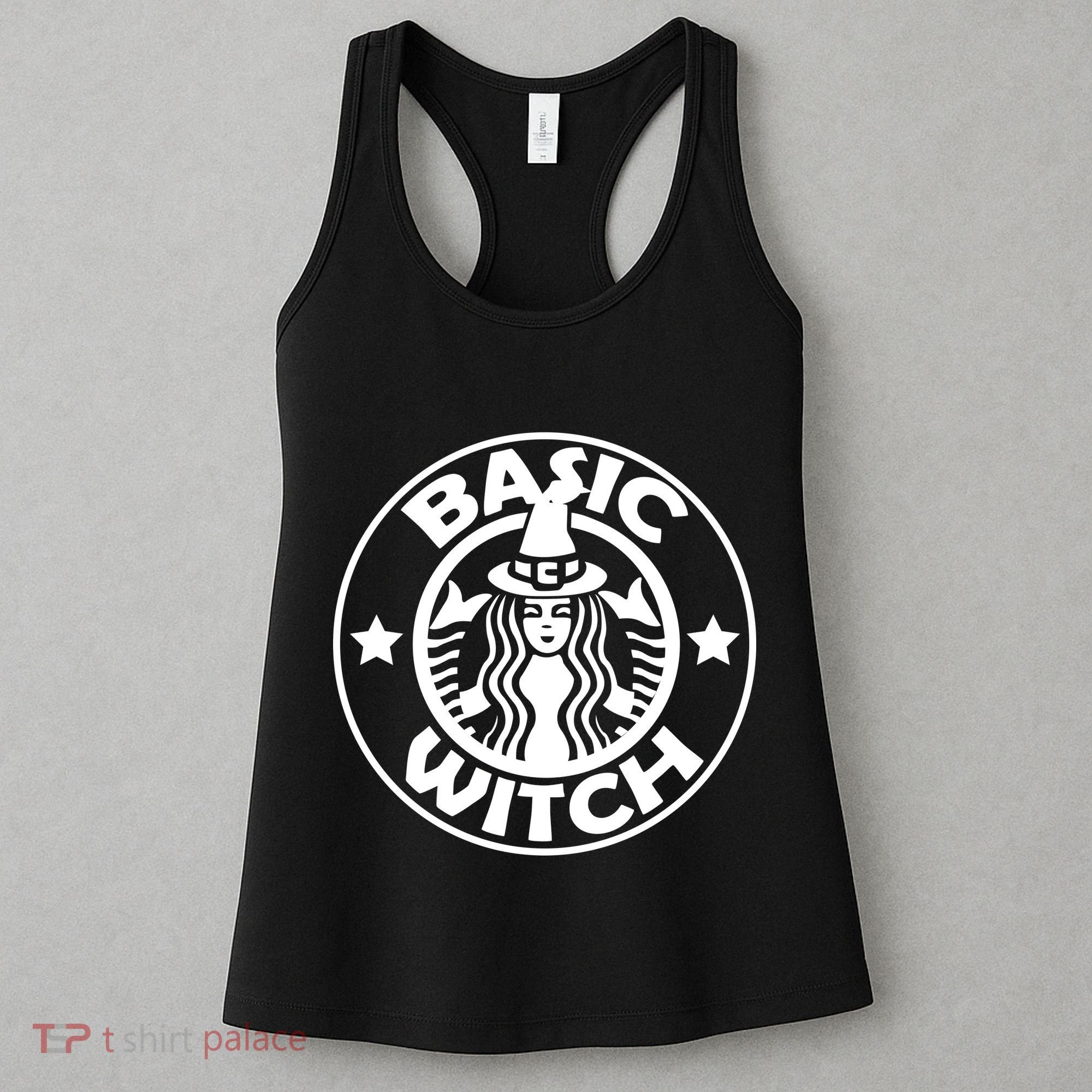 Basic Witch Parody Funny Halloween Women's Tank Top