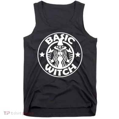 Basic Witch Parody Funny Halloween Tank Top
