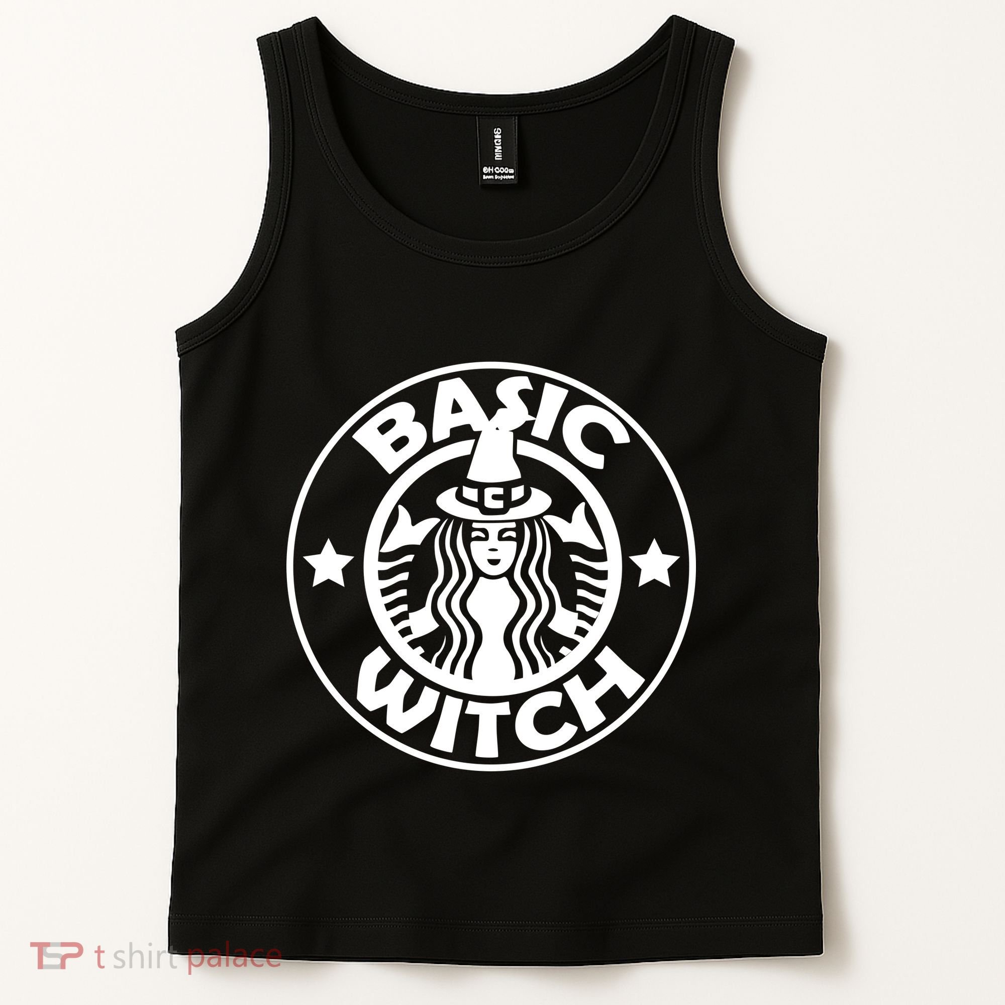 Basic Witch Parody Funny Halloween Tank Top
