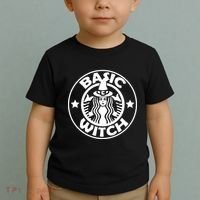 Basic Witch Parody Funny Halloween Toddler T-Shirt thumb 2