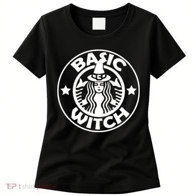 Basic Witch Parody Funny Halloween Women's T-Shirt