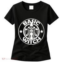 Basic Witch Parody Funny Halloween Women's T-Shirt thumb 0