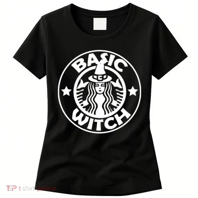 Basic Witch Parody Funny Halloween Women's T-Shirt