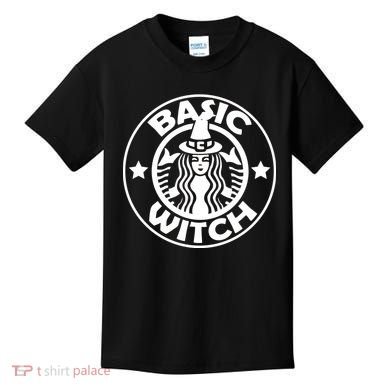 Basic Witch Parody Funny Halloween Kids T-Shirt