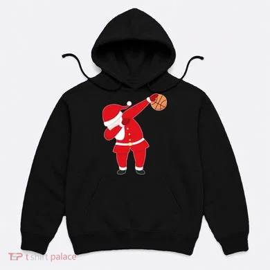 Basketball Dabbing Santa Hoodie