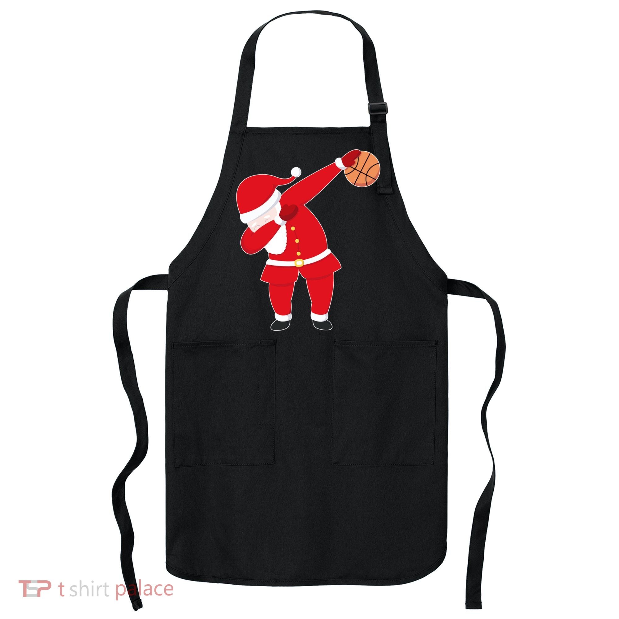 Basketball Dabbing Santa Apron