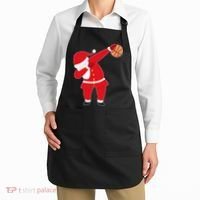 Basketball Dabbing Santa Apron thumb 2