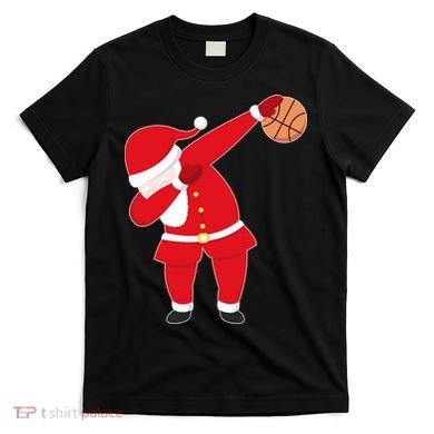 Basketball Dabbing Santa T-Shirt